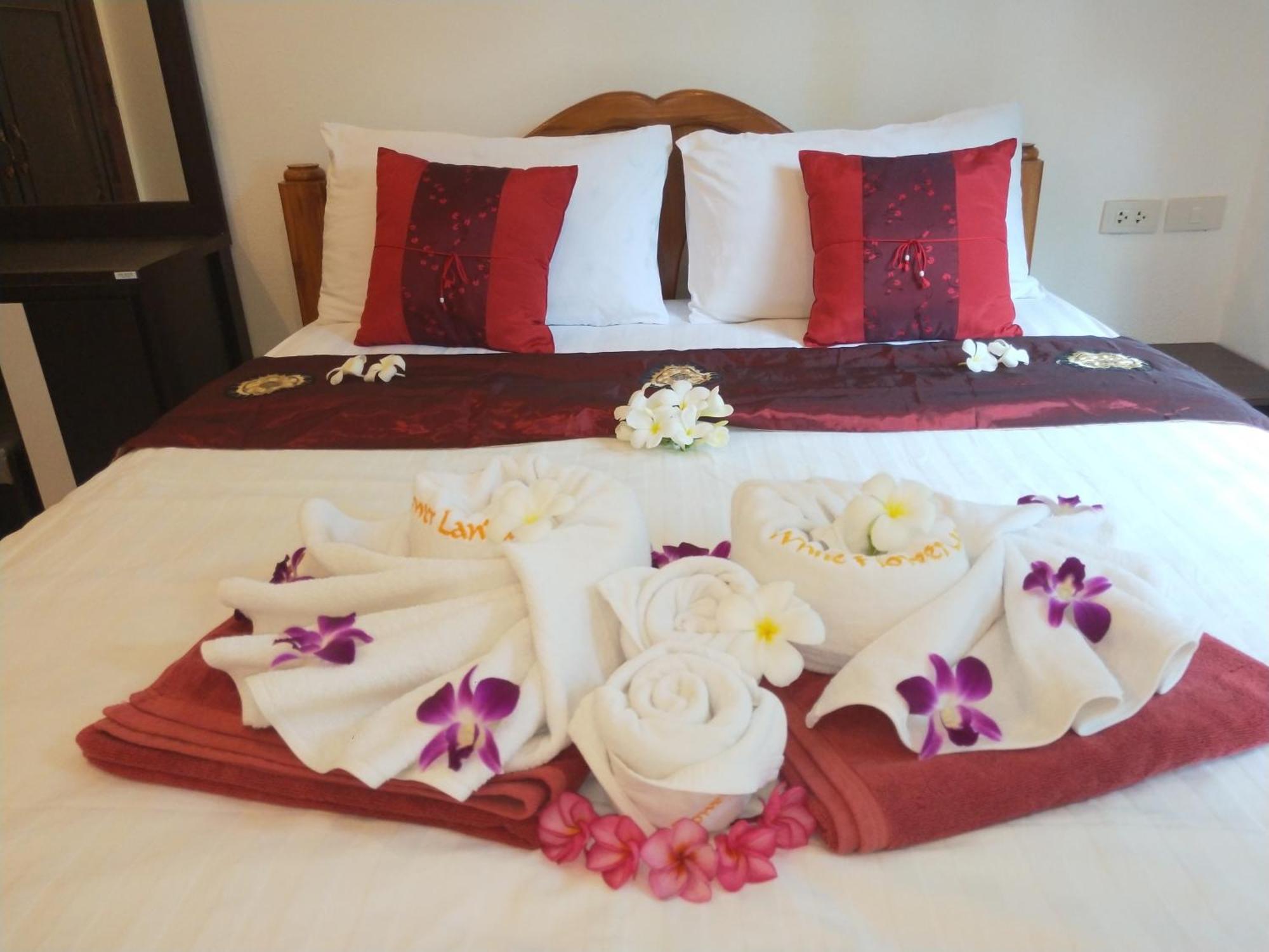 White Flower Lanta Ko Lanta Rom bilde
